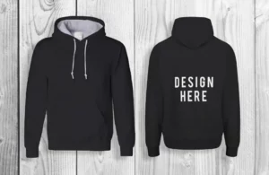 Black Hoody PSD Mockup