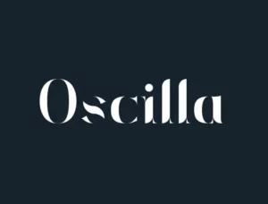 Oscilla Font