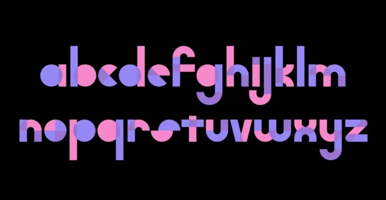 Comfort Colored Typeface