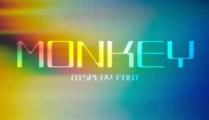 MONKEY Display Font