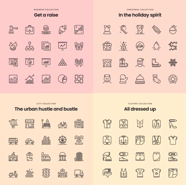 1000 Multipurpose Icons