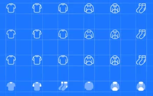 Minimal Clothing Icons Figma