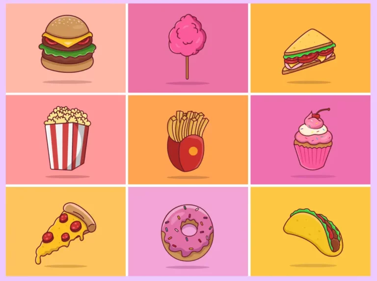 20 Minimal Food Icons Figma