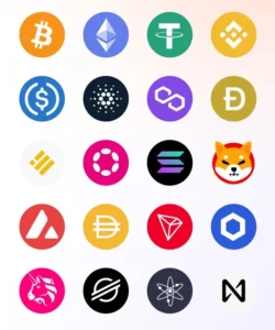 460+ Crypto Icons Pack