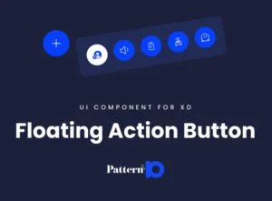 Floating Action Button UI Design Adobe XD