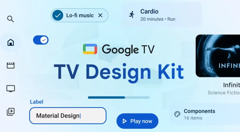 Google TV Design Kit