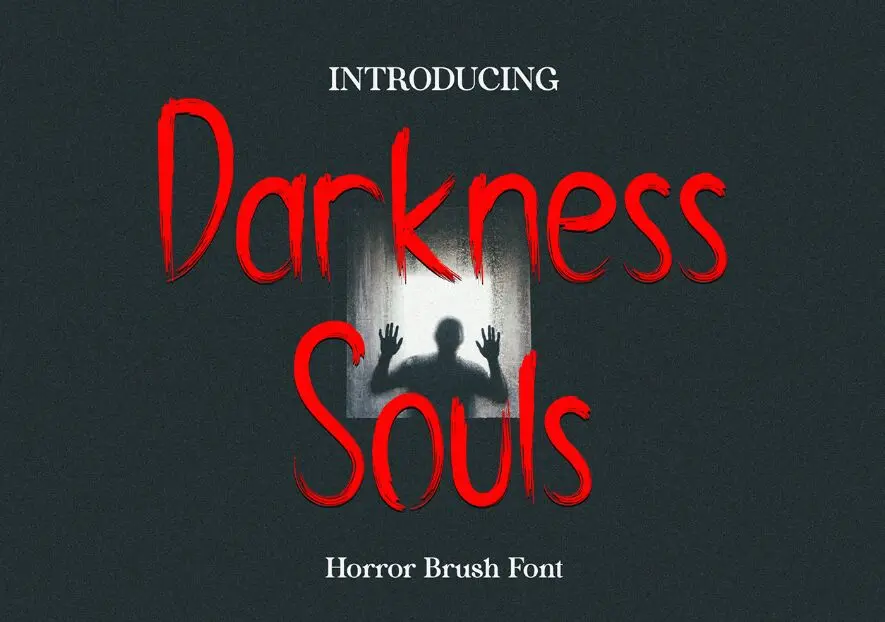 Darkness Souls Horror Font