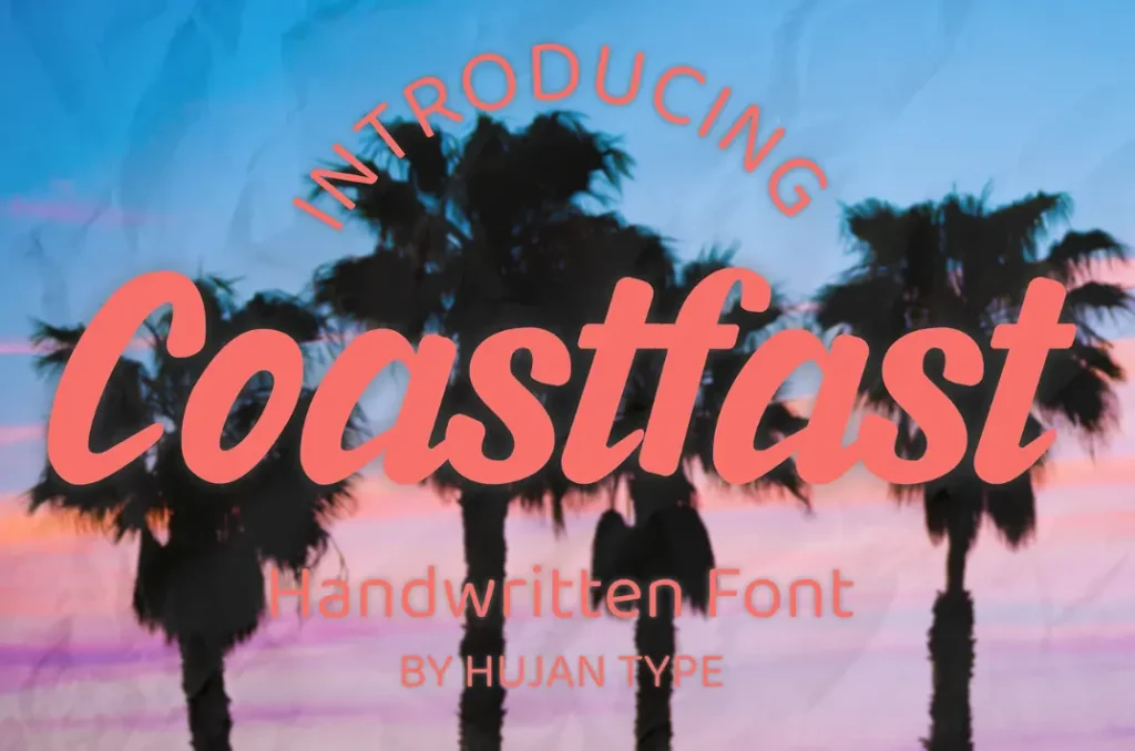 Coastfast Handwritten Font