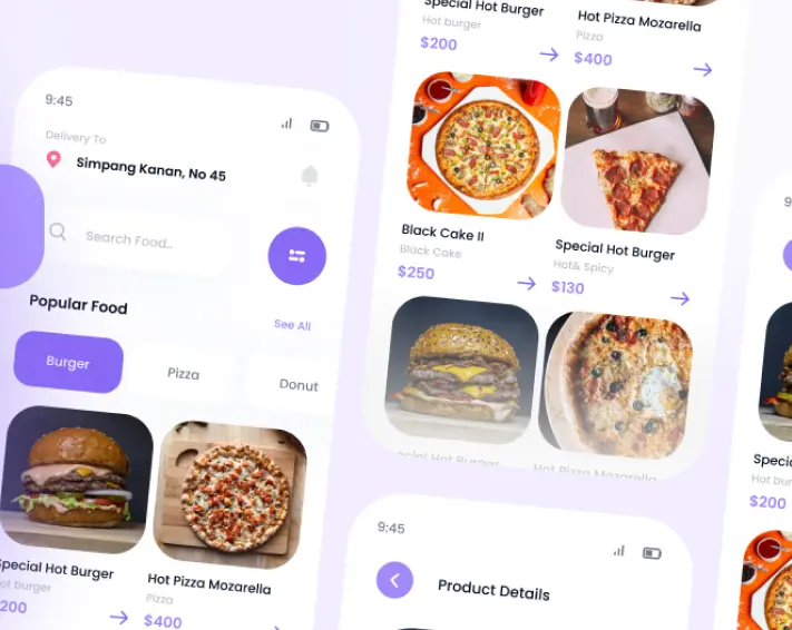 Foodliy Food Mobile App UI Kit Figma