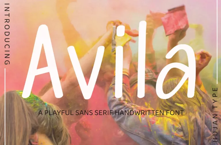 Avila Handwriten Font