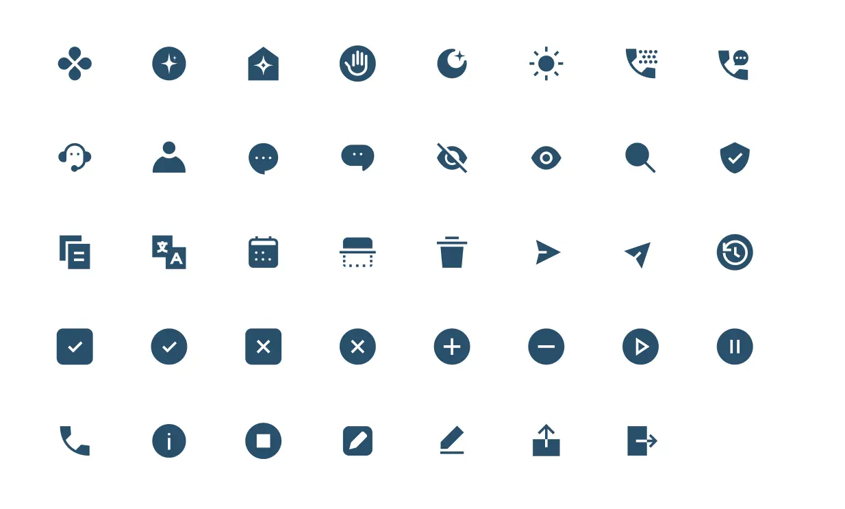 Download Free AI Assistant Icon Set Figma - Free Web Icons