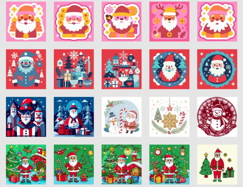 400+ Free Christmas Illustrations