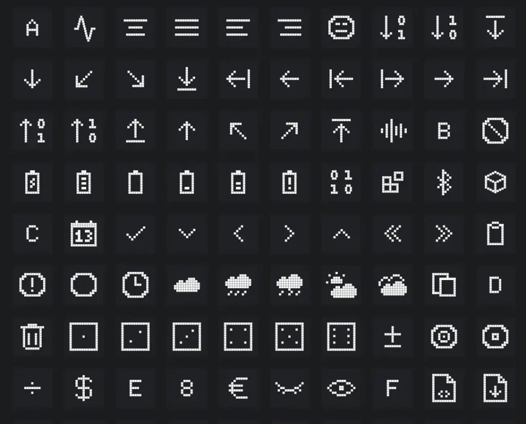 Raster 180+ Free Pixelated SVG Icons