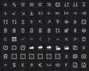 Raster 180+ Free Pixelated SVG Icons