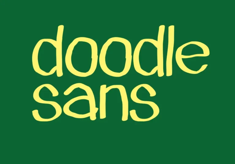 Doodle Sans Handwritten Font