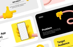 Startup App Presentation Template Figma