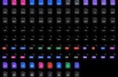 File Type Icons for UI Design