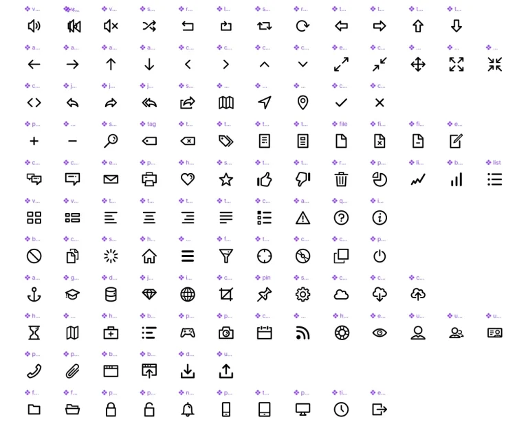 Free 125 UI icons for Product Designers