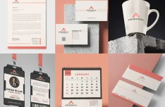 Modern Identity & Stationery Mockups Pack PSD