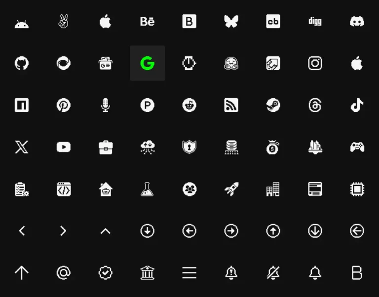 Pixel Icon Library