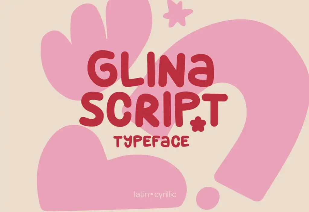 Glina Script Handwritten Typeface