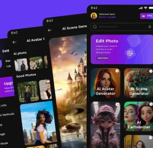 Artify AI Image Editing App UI Kit