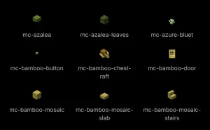 1300+ Pixel-style Minecraft Icons