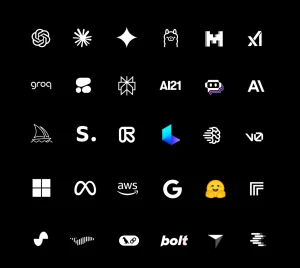 30+ Free Popular AI Provider Icons in Figma