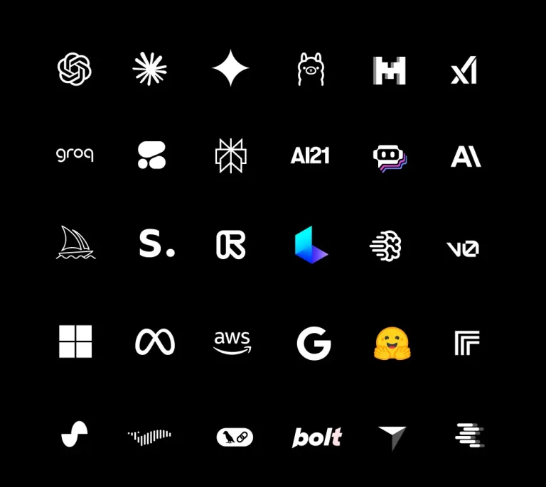 30+ Free Popular AI Provider Icons in Figma