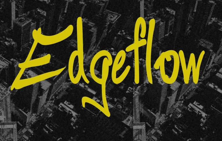 Edgeflow Handwritten Font