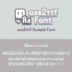 ase2ttf-font
