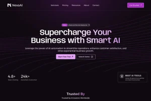 Modern AI Landing Page UI Kit Figma