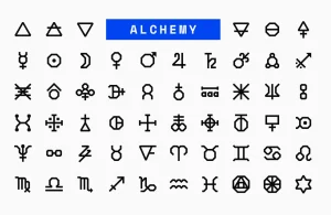 Alchemy Icon Set (PNG & SVG)