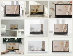 20+ Desktop & Laptop Portfolio Mockups Figma