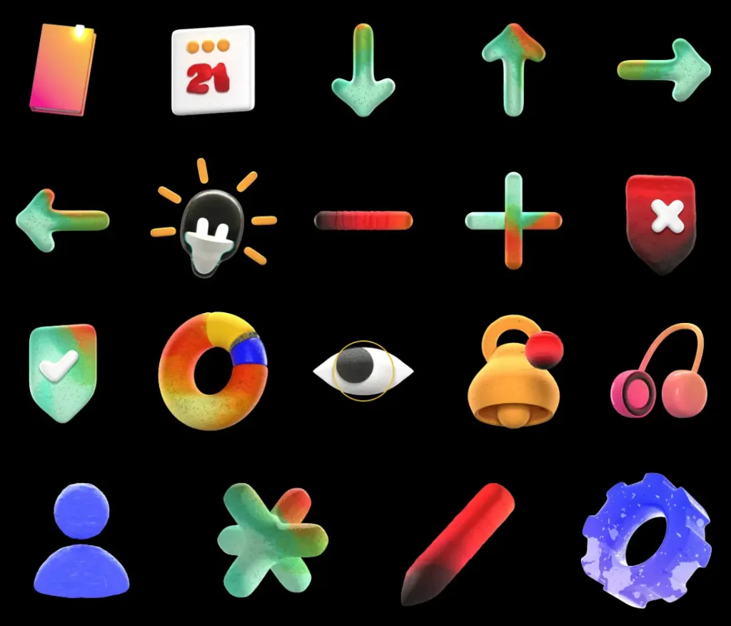 20 Free, Bold, Playful Icons for Digital Projects