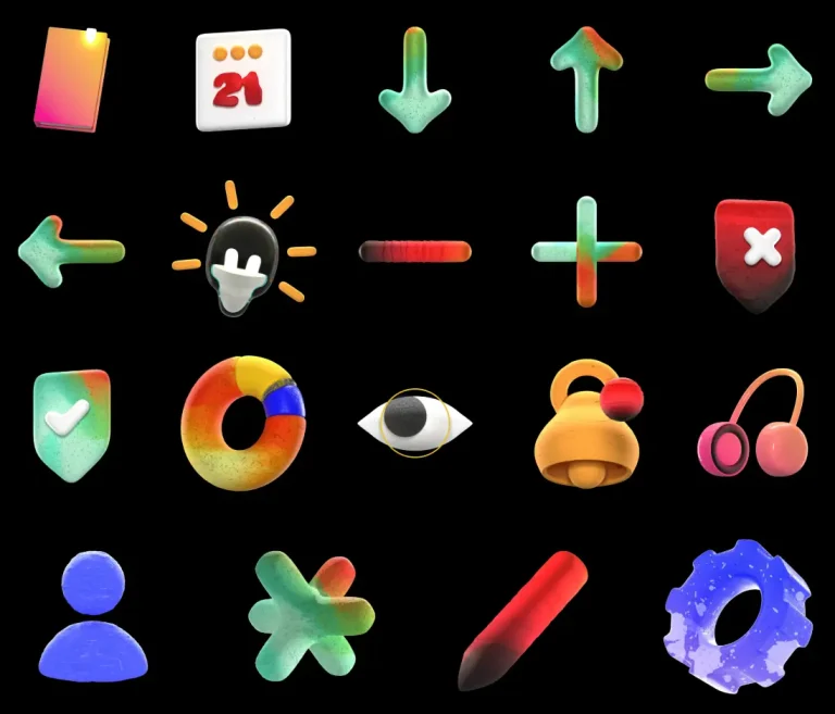 20 Free, Bold, Playful Icons for Digital Projects