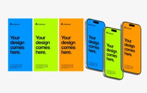 Multi-screen iPhone 17 Pro Mockup for Figma