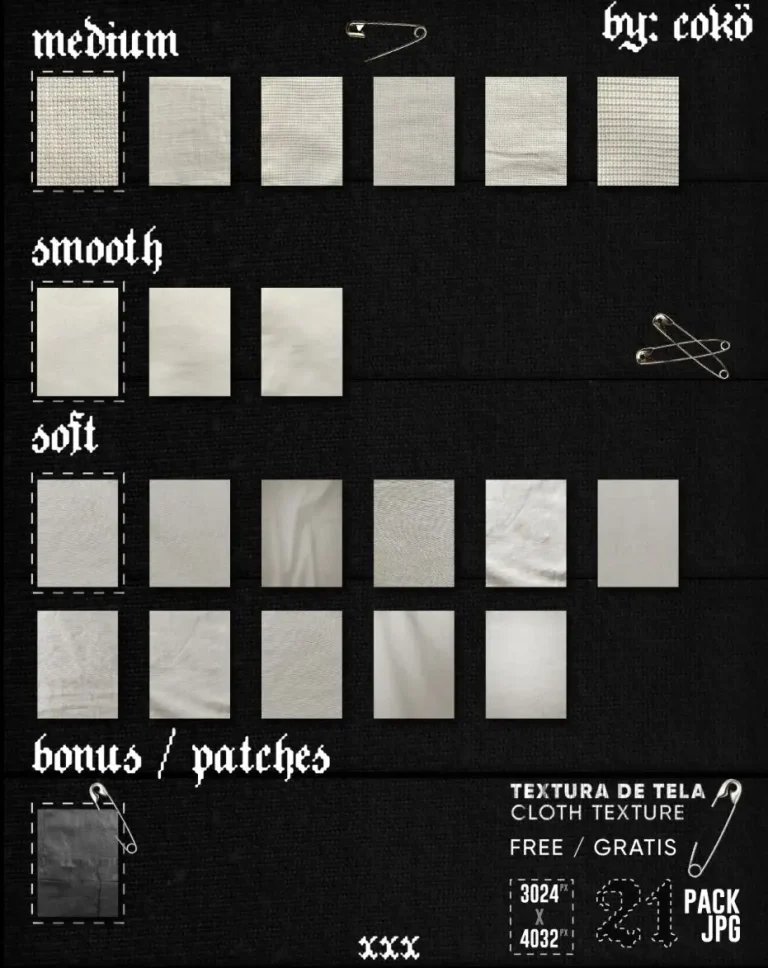21 Free Cloth Textures