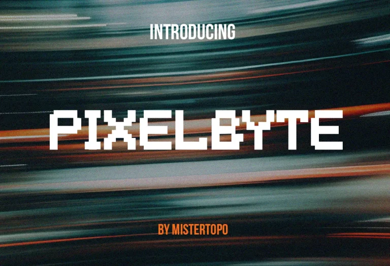 Pixelbyte Pixel Font