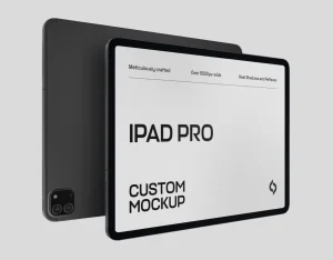 3 Free Realistic iPad Pro Figma Mockups
