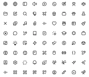 148 Free OpenAI ChatGPT Icons for Figma