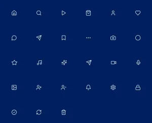 20+ Free Icons for Dashboards & Social Apps