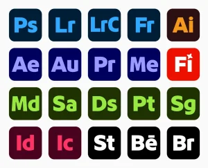 20 Adobe App Icons