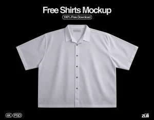 4K Shirt Mockup PSD