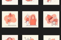9 Free Empty State & 404 Error Illustrations for Figma