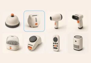130+ Free Soft-Clay 3D Gadget Icons for Figma