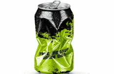Free Crushed Aluminum Can Mockup PSD